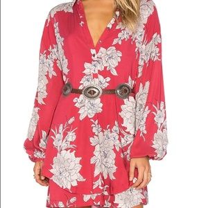Free People dress, balloon sleeves